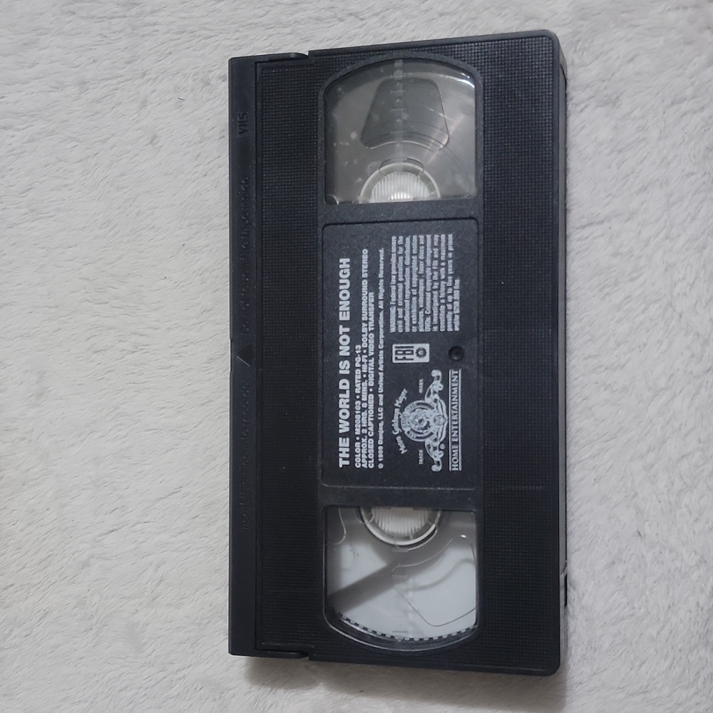 The World Is Not Enough VHS